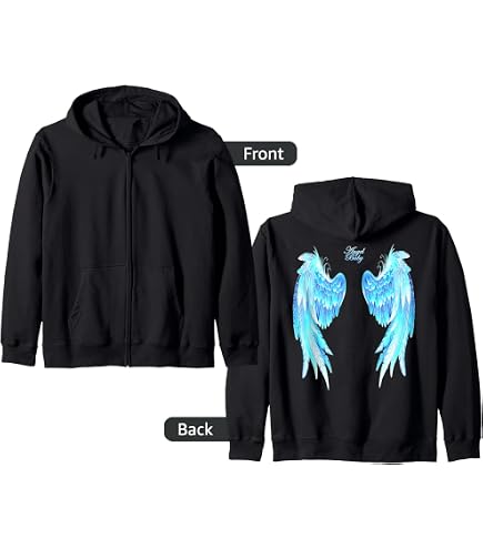 Amazon.com: White Wings Freedom Guardian For Men & Women Angel Zip
